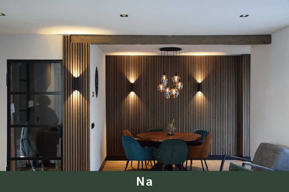 Bouwbedrijf Vrasdonk Graaf Jankade Alkmaar houten muur na